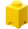 LEGO(R) pojemnik klocek jedynka żółty - tantis.pl