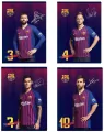 Zeszyt A5/60k kratka FC Barcelona  ASTRA - tantis.pl