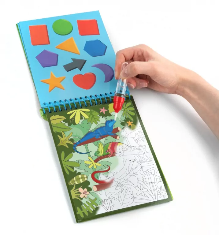 Magiczna kolorowanka wodna. Zwierzęta - tantis.pl