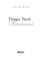 Times New Romans - tantis.pl