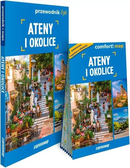 Ateny i okolice light: przewodnik + mapa - tantis.pl