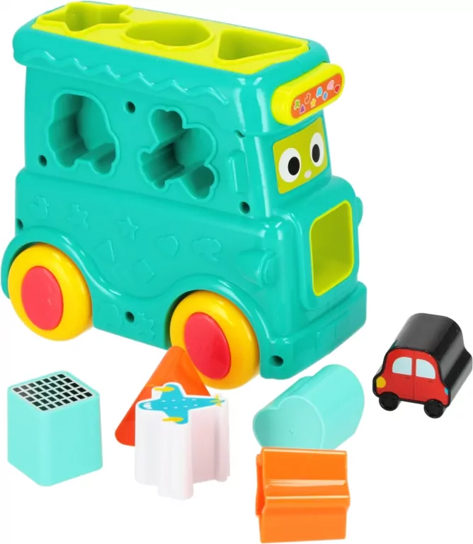 BAM BAM SORTER LOKOMOTYWA 23X19X11 WB 6 - tantis.pl