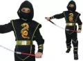 Strój Ninja wojownik rozmiar S 110-120 cm - tantis.pl