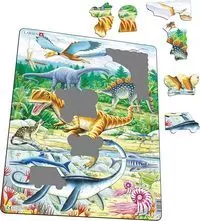 Układanka Larsen Maxi Dinosaurs 35el - tantis.pl