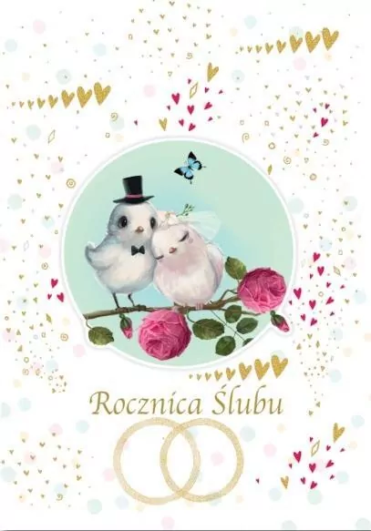 Kartka okolicznościowa Rocznica Ślubu TG11 - tantis.pl