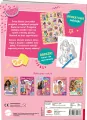 Barbie. Megakolorowanka. Brokatowe naklejki - tantis.pl