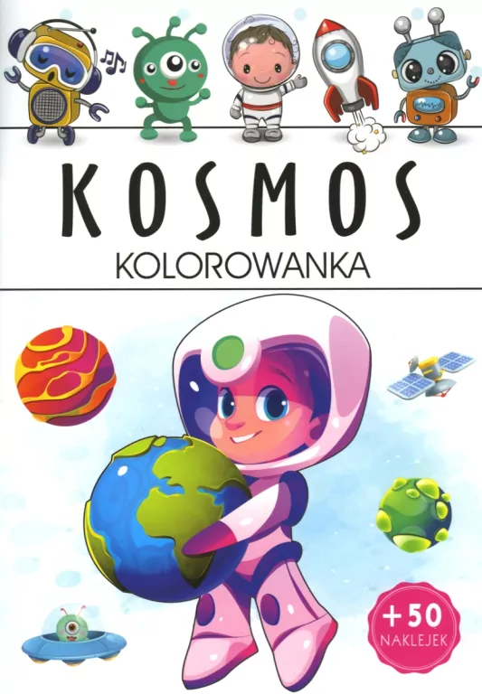 Kosmos. Kolorowanka - tantis.pl