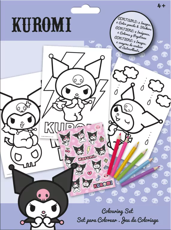 Zestaw do kolorowania Kuromi KU00018 - tantis.pl