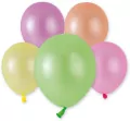 Balony Gemar pastelowe fluorescencyjne 12cm - tantis.pl
