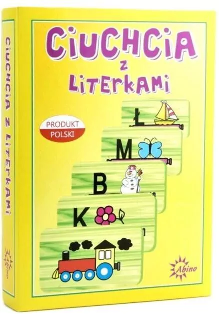 Ciuchcia z literkami ABINO - tantis.pl