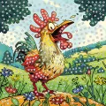 Mozaika piankowa kogut 25x25cm - tantis.pl
