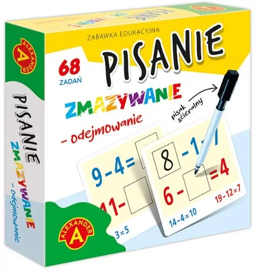 Pisanie - Zmazywanie Odejmowanie - tantis.pl