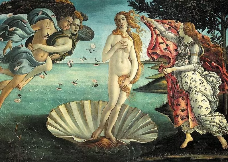 Puzzle 1000. Botticelli Narodziny Venus - tantis.pl