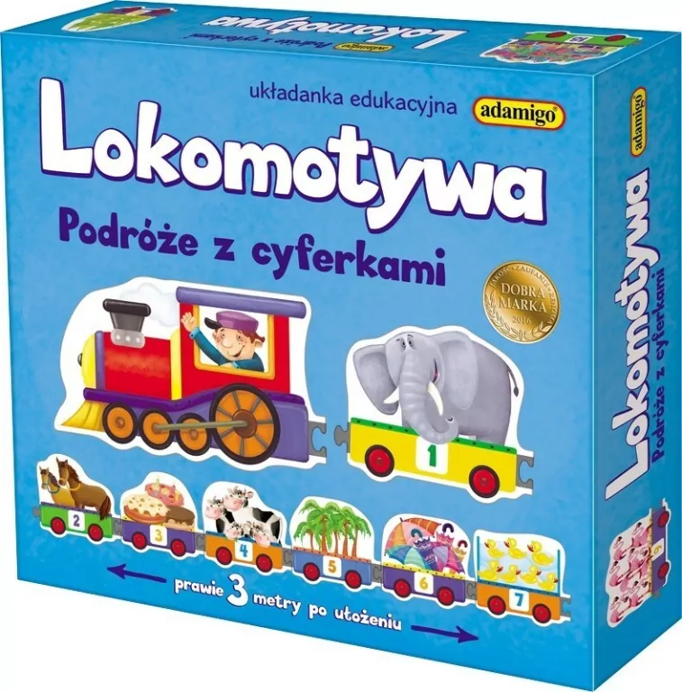 Lokomotywa. Podróże z cyferkami - tantis.pl