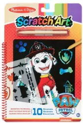 Kolorowanka zdrapywanka. Scratch Art. Marshall Psi Patrol