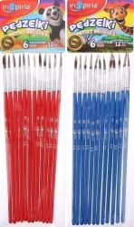 Pędzelki. Rozmiar 6 12 szt.