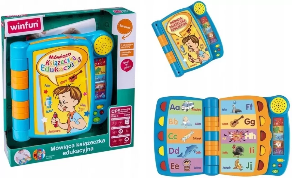 Mówiąca książeczka edukacyjna - tantis.pl