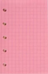 Wkład do organizera ST/kratka czerwona ANTRA