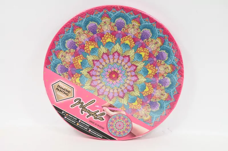 Mozaika diamentowa. Mandala Canvas 30cm - tantis.pl