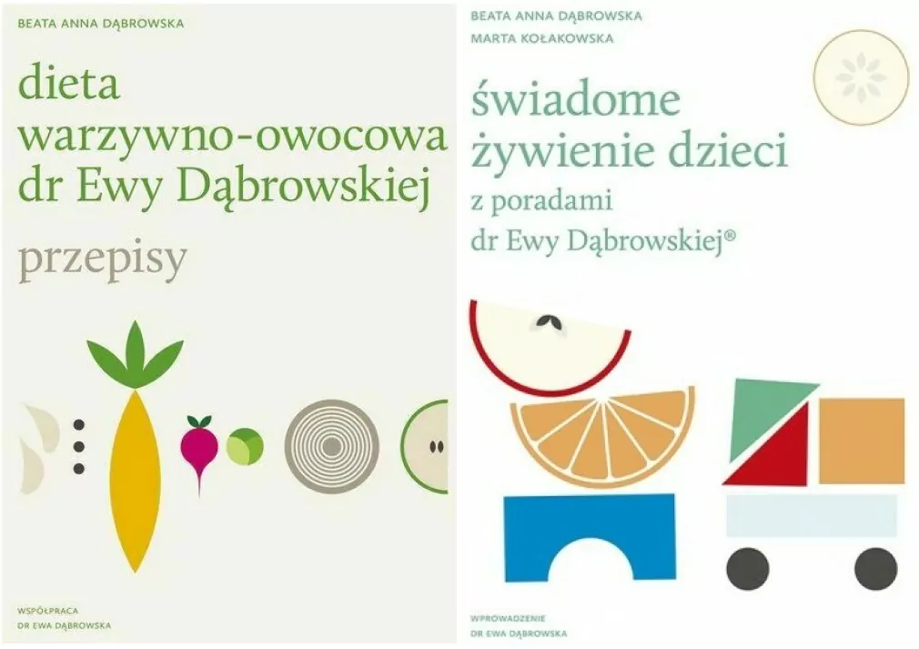 Pakiet: Dieta warzywno-owocowa dr Ewy Dąbrowskiej / Świadome żywienie dzieci z poradami dr Ewy Dąbrowskiej® - tantis.pl
