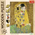 Trefl. Puzzle drewniane 200. Pocałunek Gustav Klimt - tantis.pl