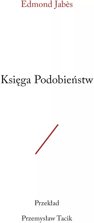 Księga Podobieństw - tantis.pl