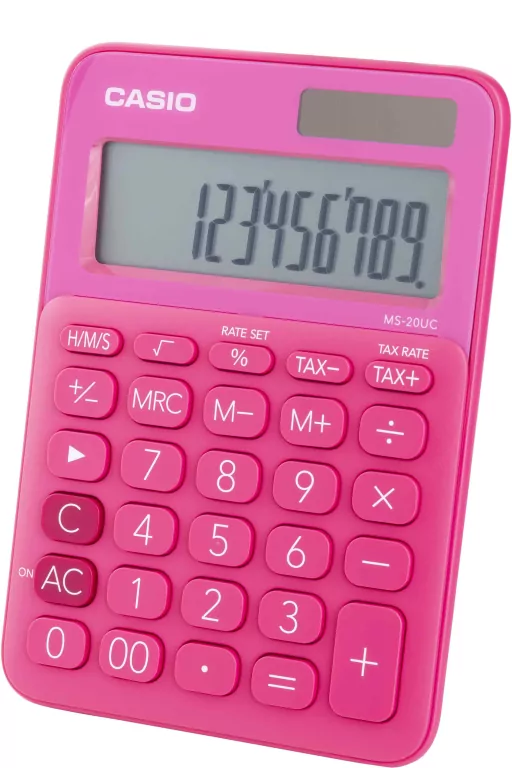 Kalkulator Casio MS-20UC-RD BOX - tantis.pl