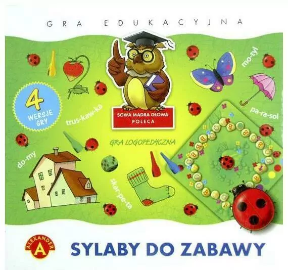 Sylaby do zabawy. Gra edukacyjna - tantis.pl