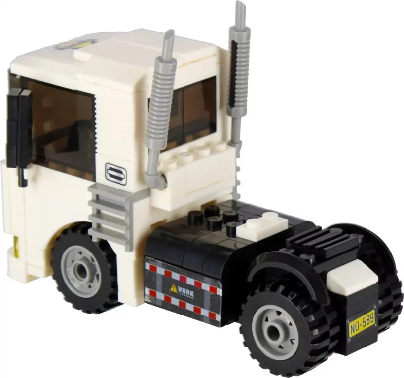 Klocki konstrukcyjne 211 elementów City Tir - tantis.pl