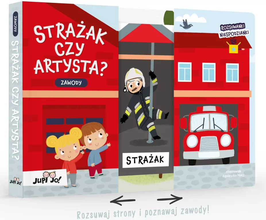Rozsuwanki-niespodzianki. Strażak czy artysta? - tantis.pl
