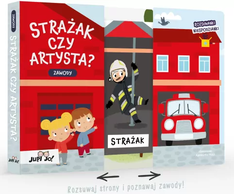 Rozsuwanki-niespodzianki. Strażak czy artysta?