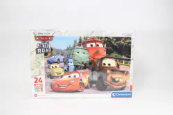 Puzzle 24. Cars on the road. 24239