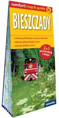 Comfort! map&guide Bieszczady 2w1 w.2025