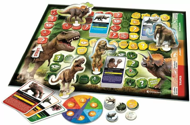 Clementoni. Gra Dinozaury i Prehistoria - tantis.pl