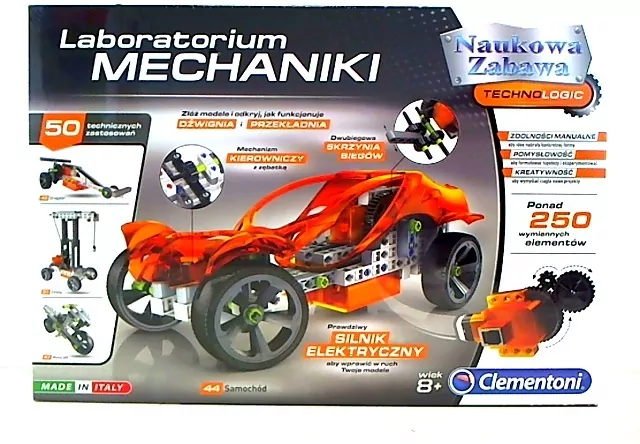 Odkryj mechanizm 50 konstrukcji. Laboratorium Mechaniki. Naukowa zabawa. 60595 - tantis.pl