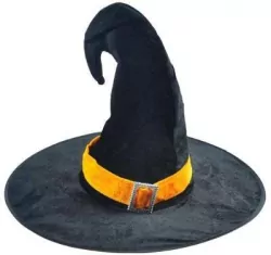 Kapelusz czarownicy czarny