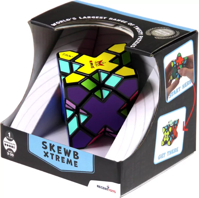 Skewb Xtreme. Łamigłówka, poziom 4,5/5 G3 - tantis.pl