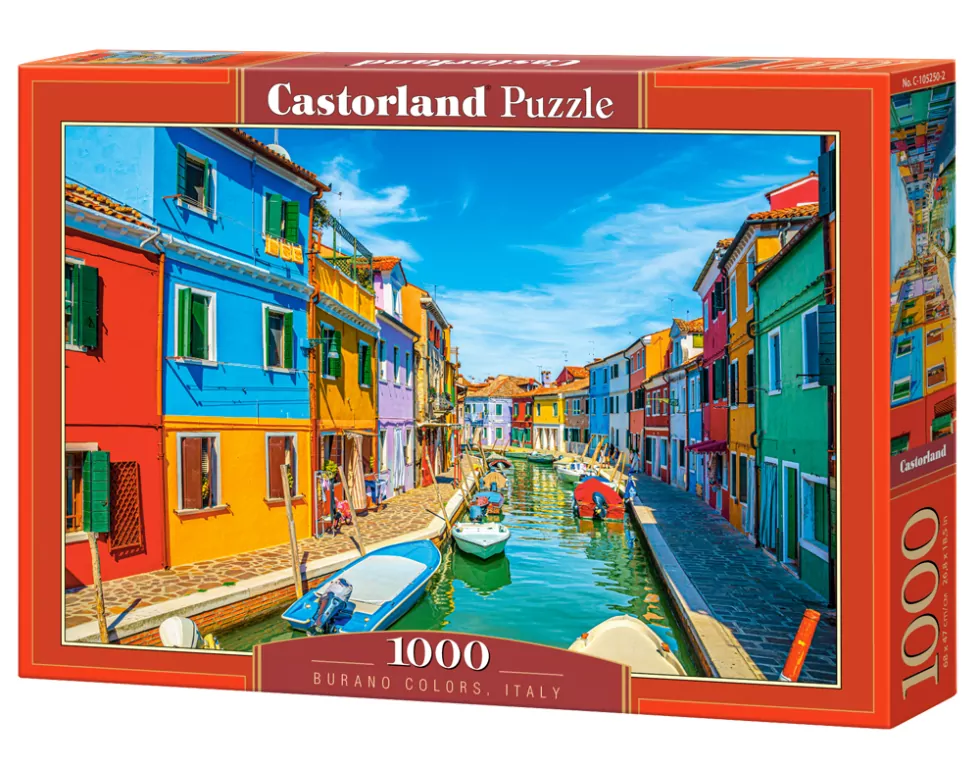 Puzzle 1000. Burano Colors. Italy - tantis.pl