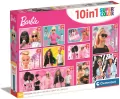 Clementoni. Puzzle 10w1. Super Kolor Barbie - tantis.pl