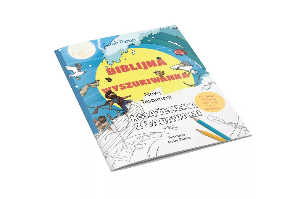 Biblijna wyszukiwanka. Nowy Testament. Książeczka z zabawami - tantis.pl