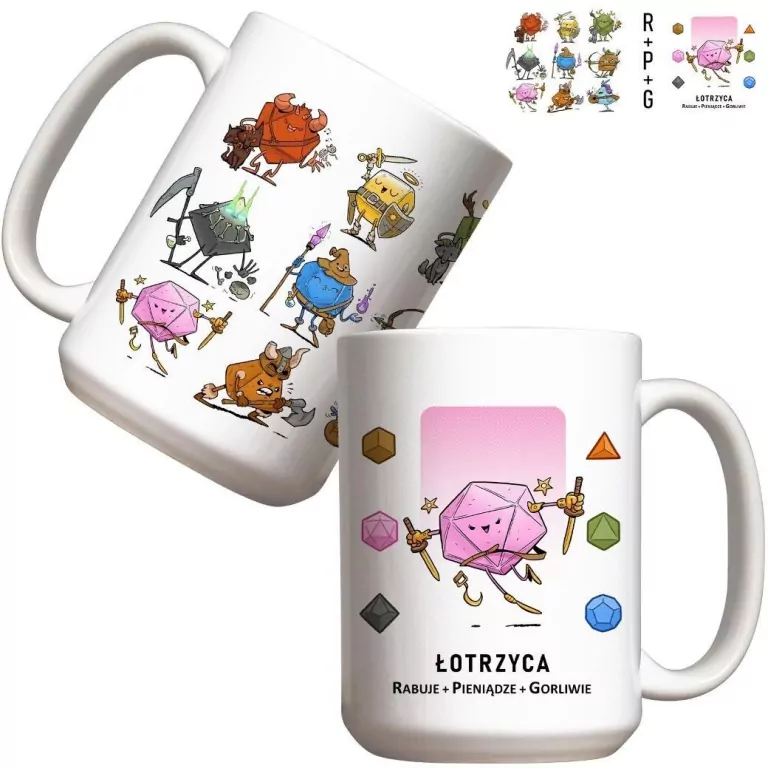 Kubek. RPG Łotrzyca 440ml - tantis.pl