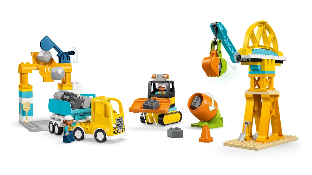 LEGO® Duplo. Plac budowy z pojazdami 3w1 10476 - tantis.pl