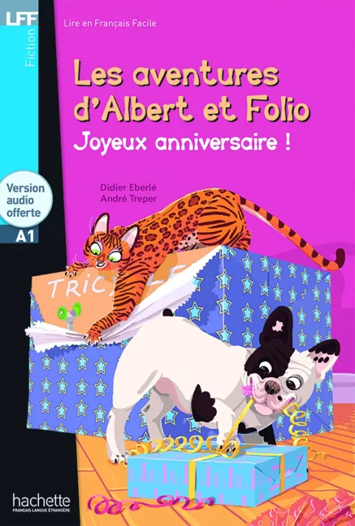 LFF Albert et Folio: Joyeux anniversaire A1 + audio online - tantis.pl