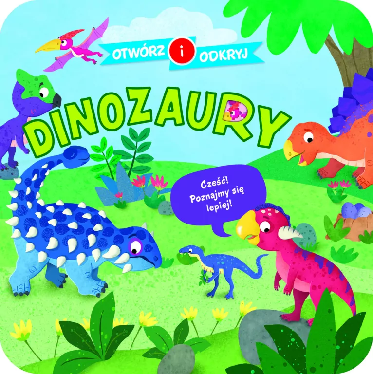 Otwórz i odkryj. Dinozaury - tantis.pl