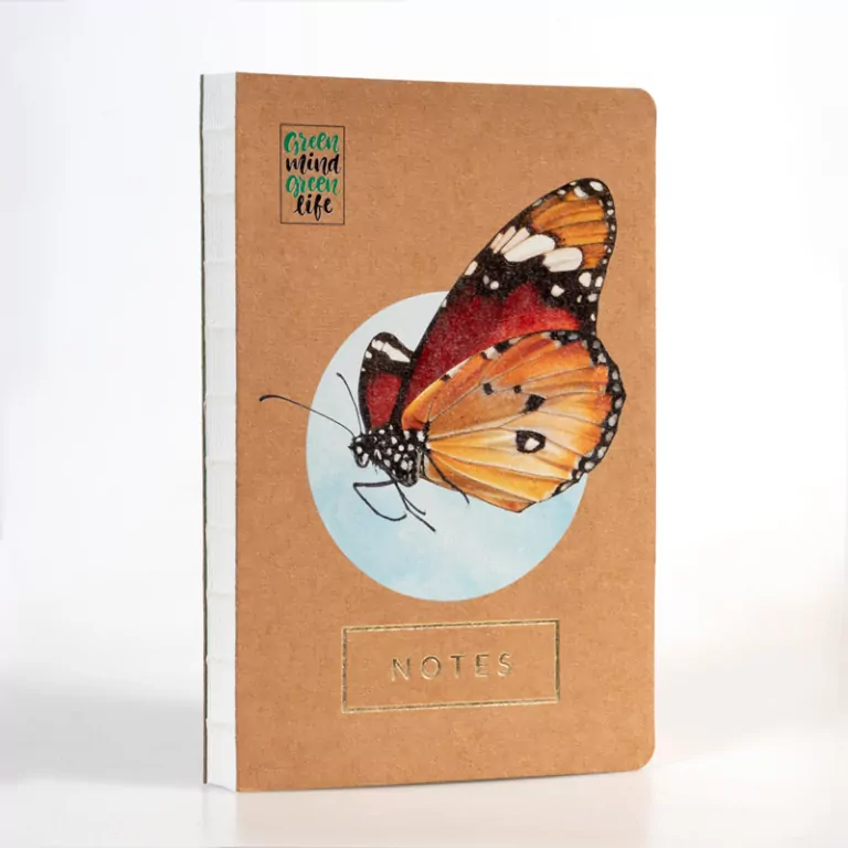 Notes Green Mind Green Life Motyl  GML3 - tantis.pl