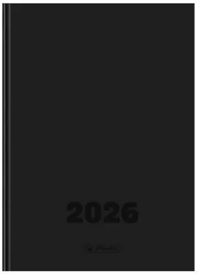 Kalendarz 2026 B5 dzienny Szefa DTP czarny HERLITZ