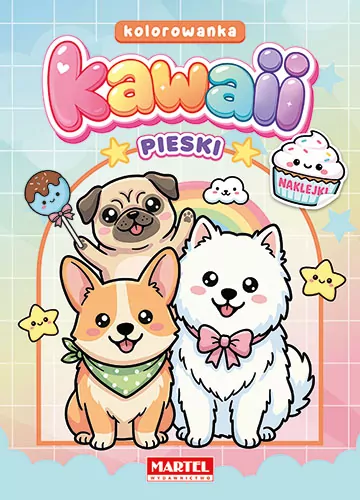 Kawaii Pieski z naklejkami - tantis.pl