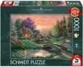 Puzzle 1000. PQ Romantyczny weekend. T. Kinkade - tantis.pl