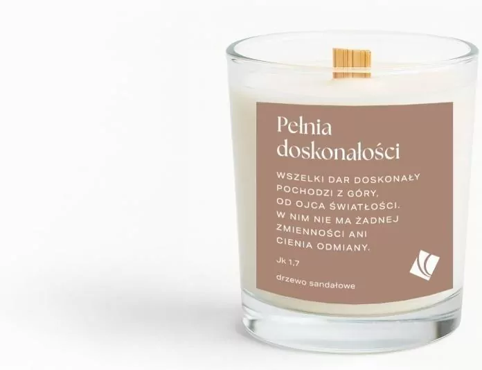 Świeca zapachowa - Pełnia doskonałości - drzewo - tantis.pl