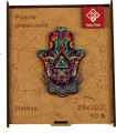 Panta Plast. Puzzle drewniane A4. Hamsa - tantis.pl